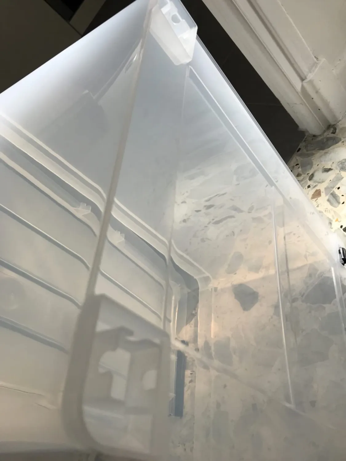 Iris Ohyama NCS-320 Aufbewahrungsbox 50 L transparent stapelbar