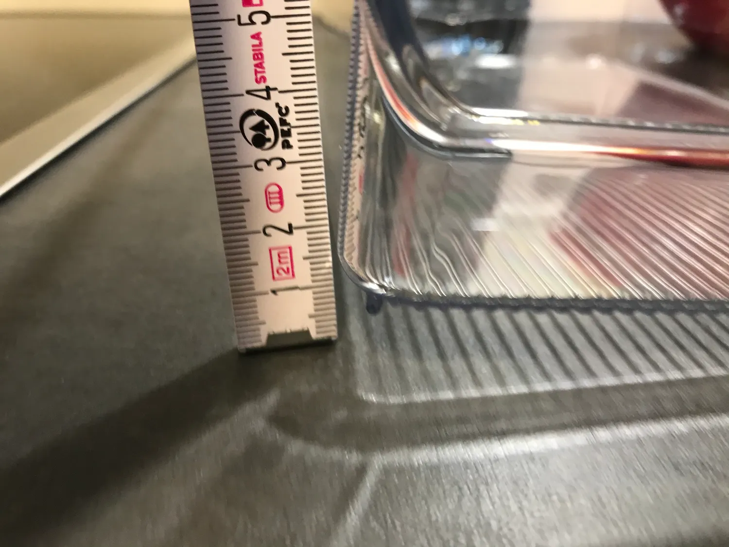 mDesign Aufbewahrungsbox groß 4er-Set transparent Küche