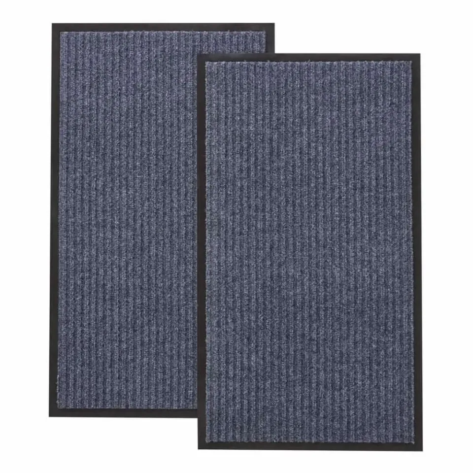 Lifewit Fußmatte Innen 43x76 cm Grau Rutschfest
