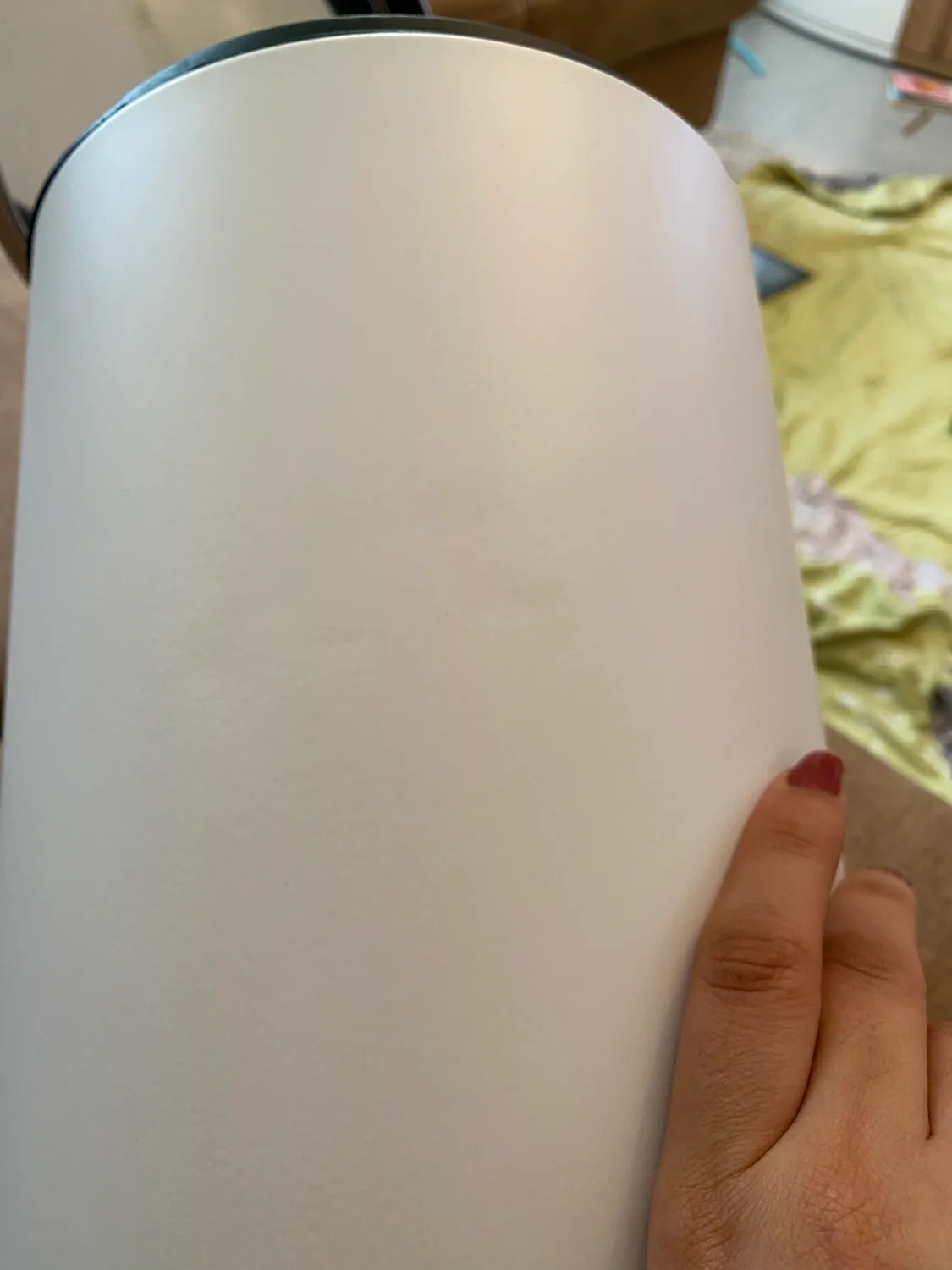 mDesign Tretmülleimer 3 Liter Schwarz Metall