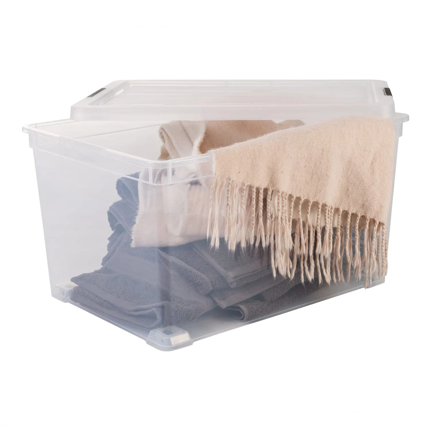 Iris Ohyama NCS-320 Aufbewahrungsbox 50 L transparent stapelbar