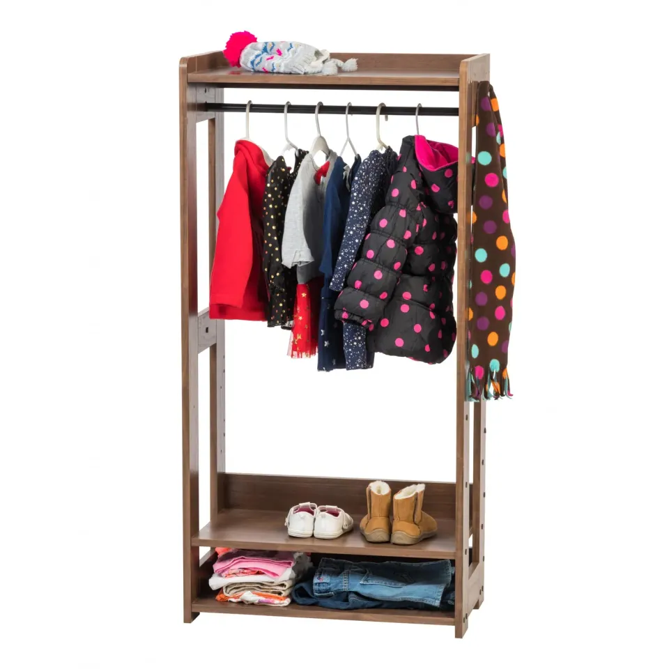 Iris Ohyama KWR-1 Kindergarderobe braun Holz