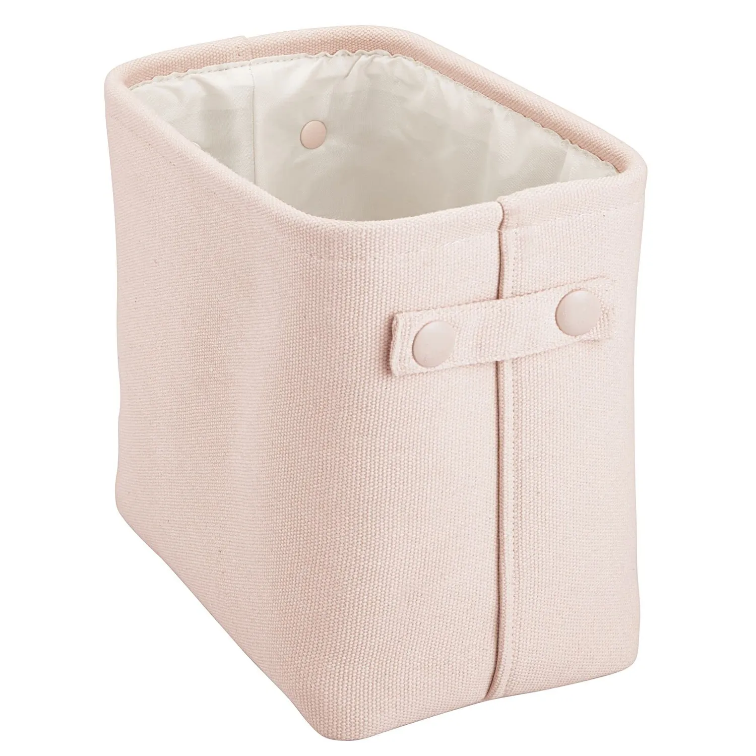mDesign Aufbewahrungskorb Baumwolle hellrosa 2er-Set