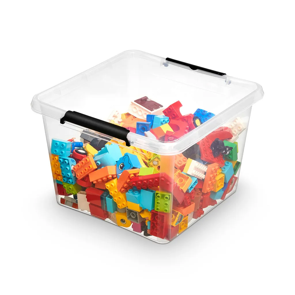 Kreher Simple Store Box Transparent 25 Liter stapelbar