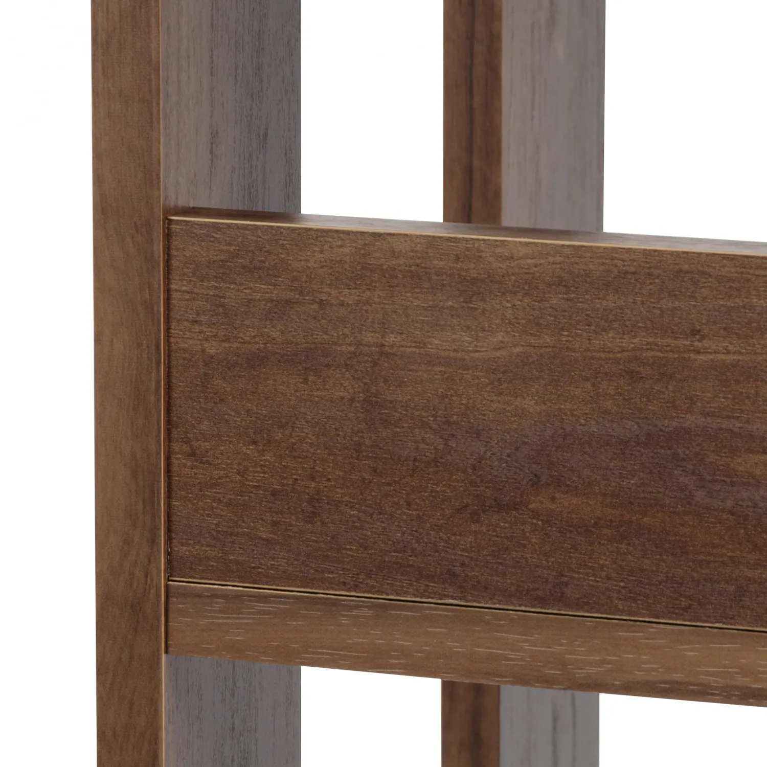 Iris Ohyama OWR-600 Holzregal Braun 60 cm 4 Böden