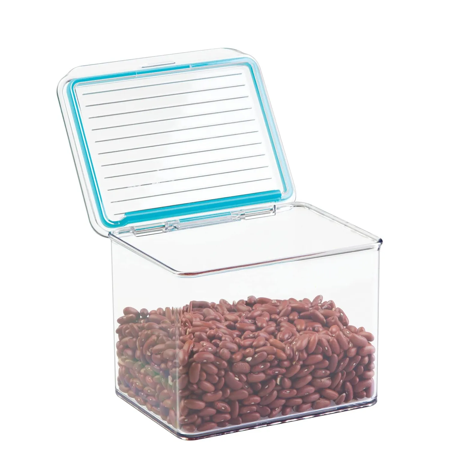 mDesign Speisekammer Vorratsdose 2,2 l transparent luftdicht