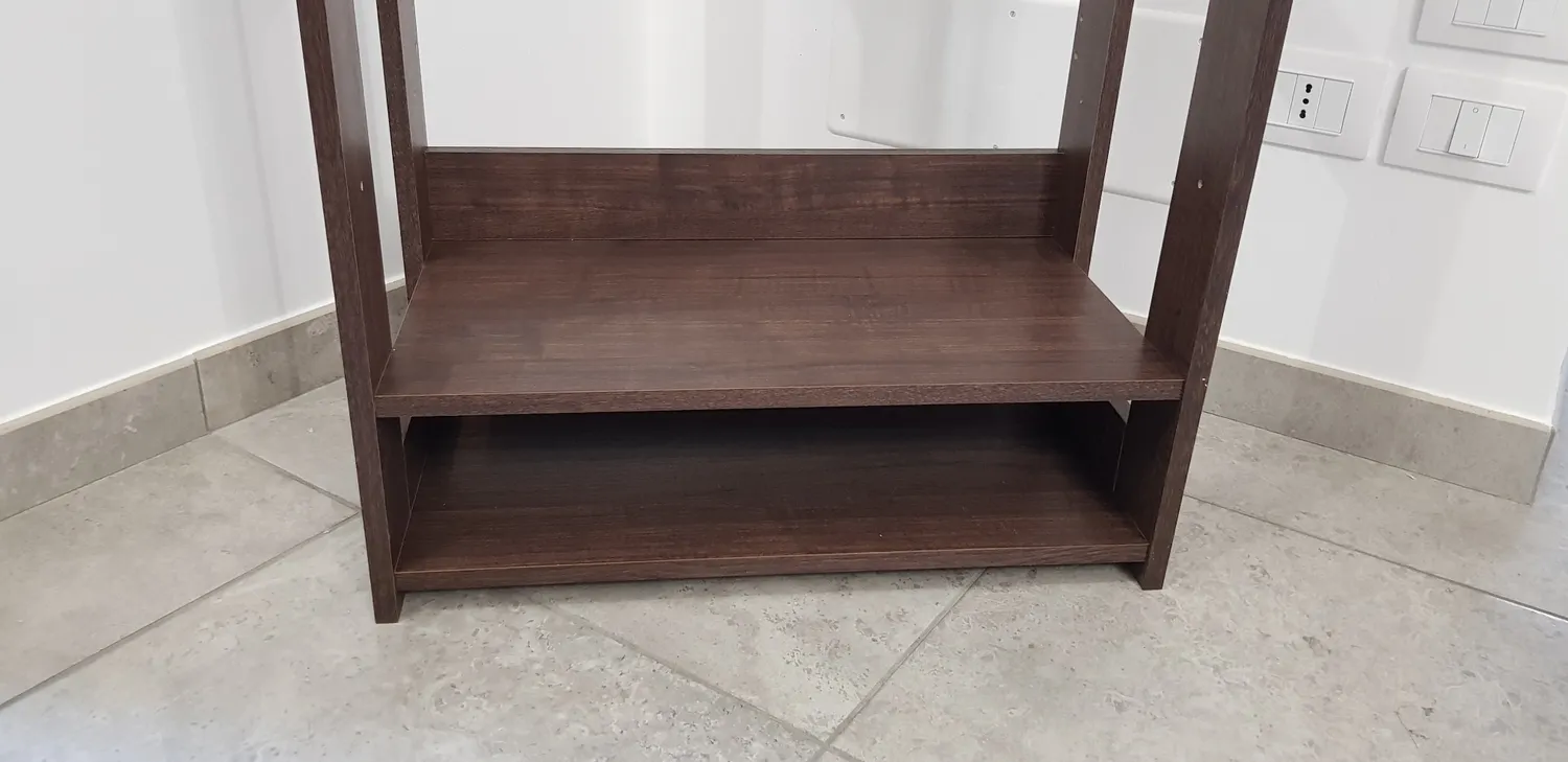 Iris Ohyama KWR-1 Kindergarderobe braun Holz