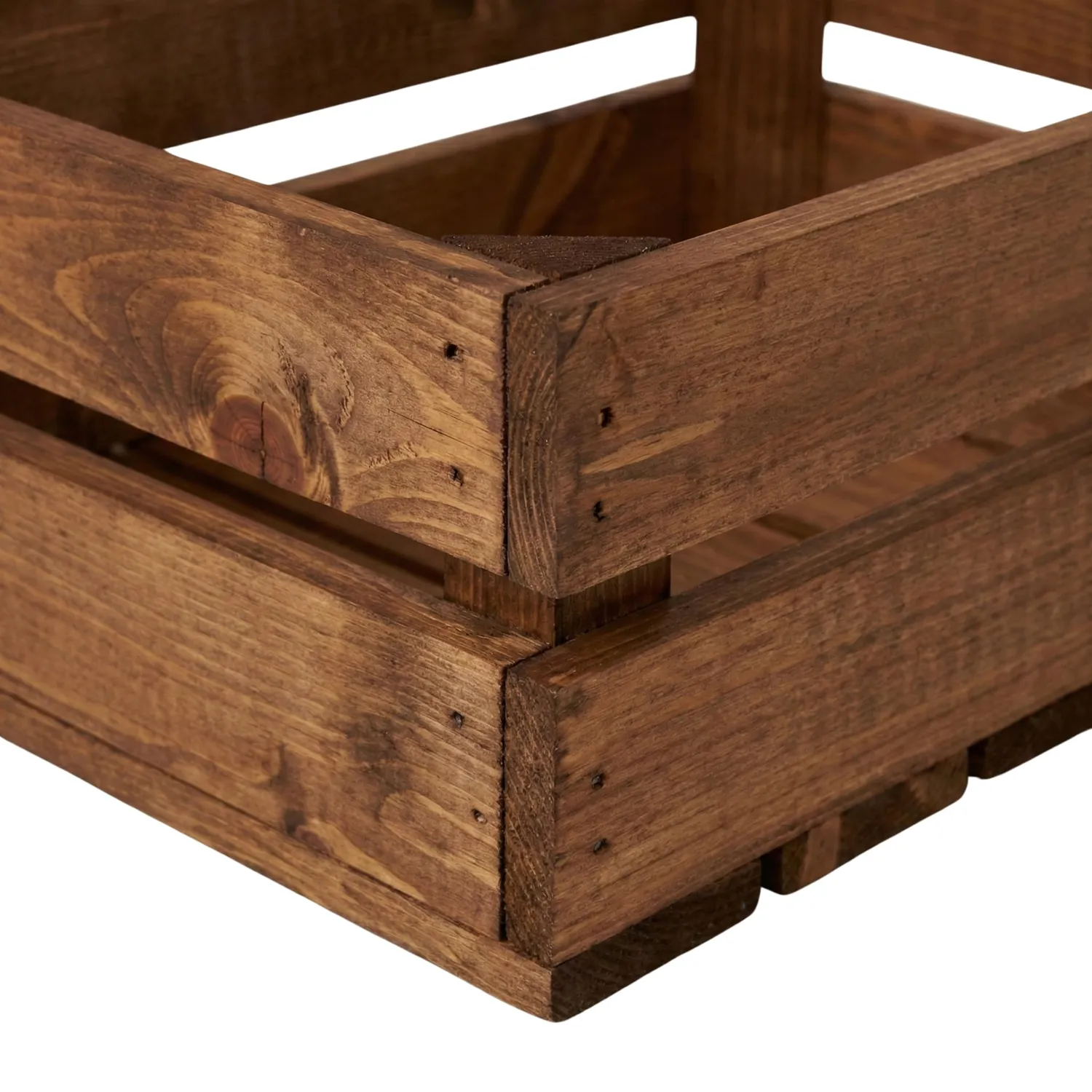 GoodFreshDecor Holzkiste Rankhilfe 30x20x30 Kiefer braun Blumenkasten
