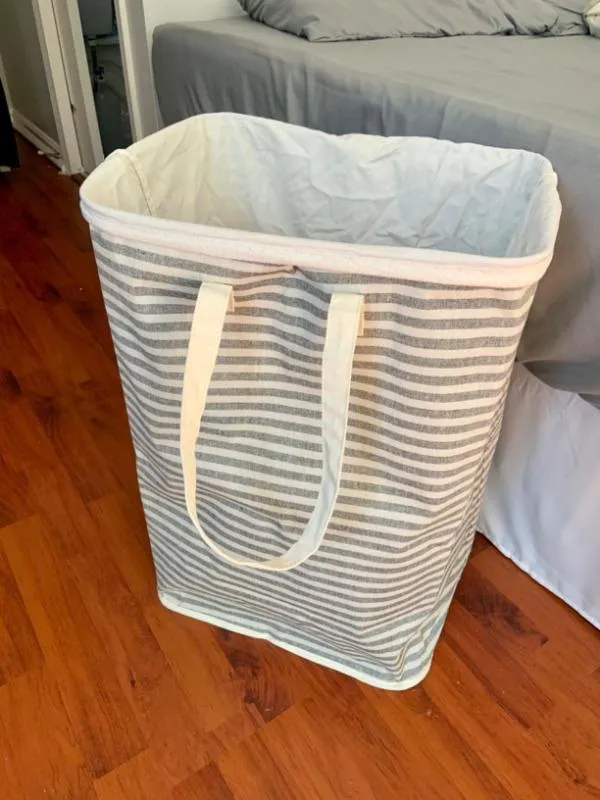 Lifewit Wäschekorb Faltbar Grau 100L Wäschesack Wasserdicht
