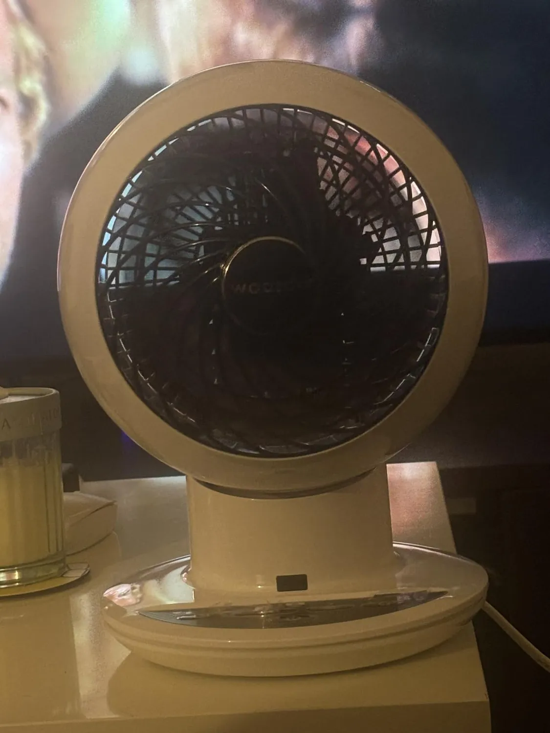 Iris Ohyama Woozoo PCF-SC15T Tischventilator Holz leise