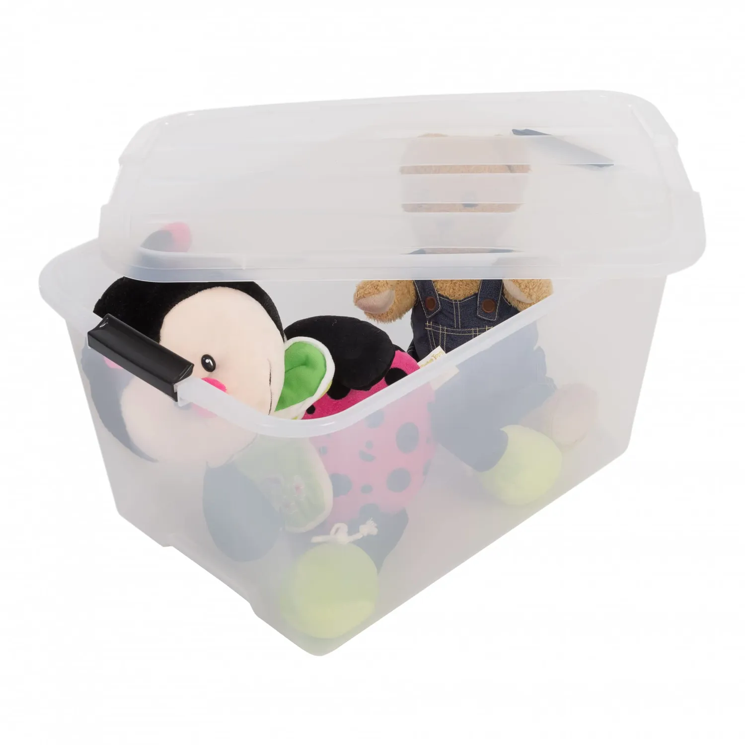 Iris Ohyama TB-45 Aufbewahrungsbox 45L klar mit Deckel