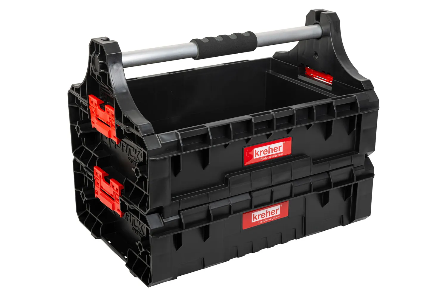 Kreher Q-Brick Pro Werkstattwagen V15 3er Set Schubladenwagen mobil
