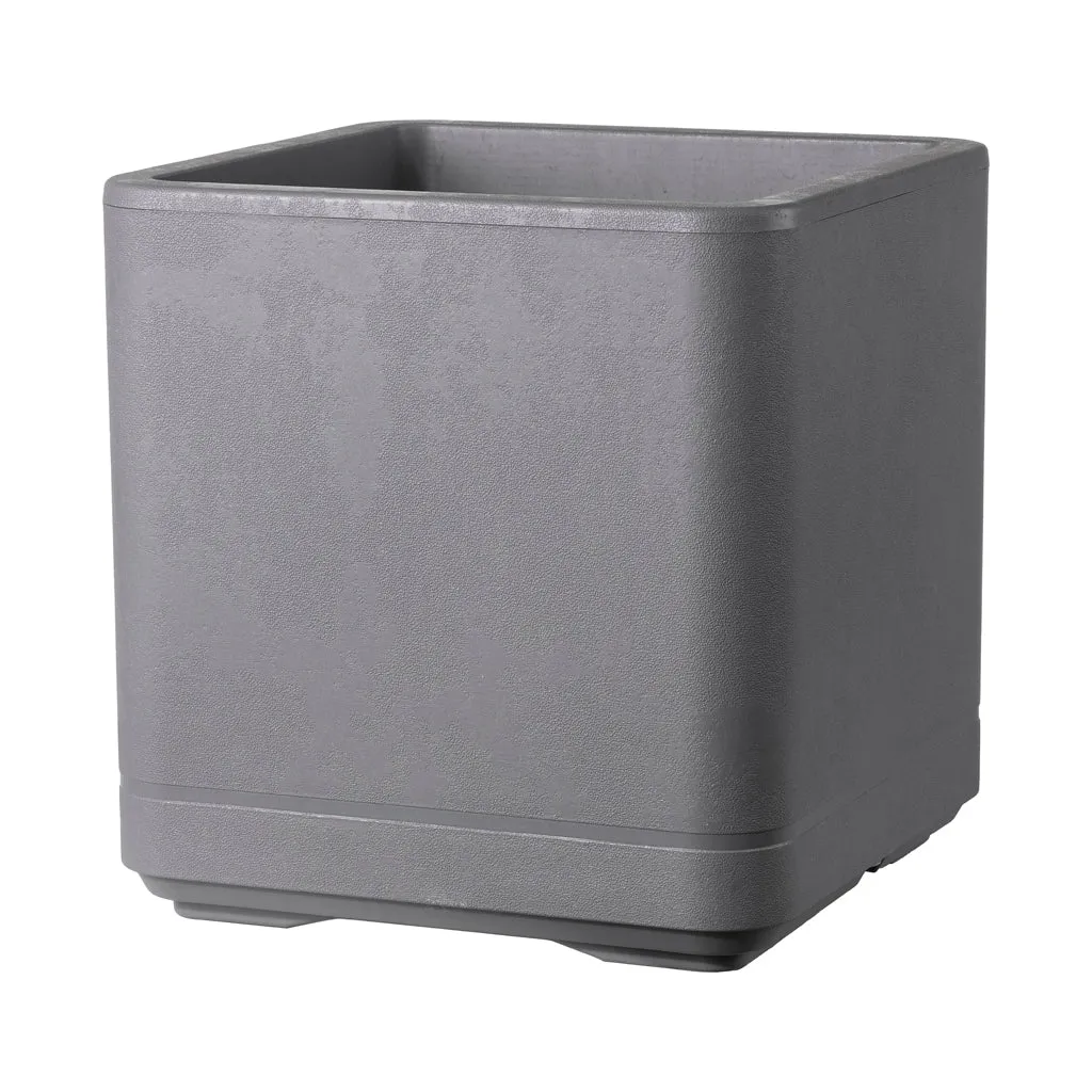 Kreher Cosmo XL Pflanzkasten 38L Anthrazit Rollen