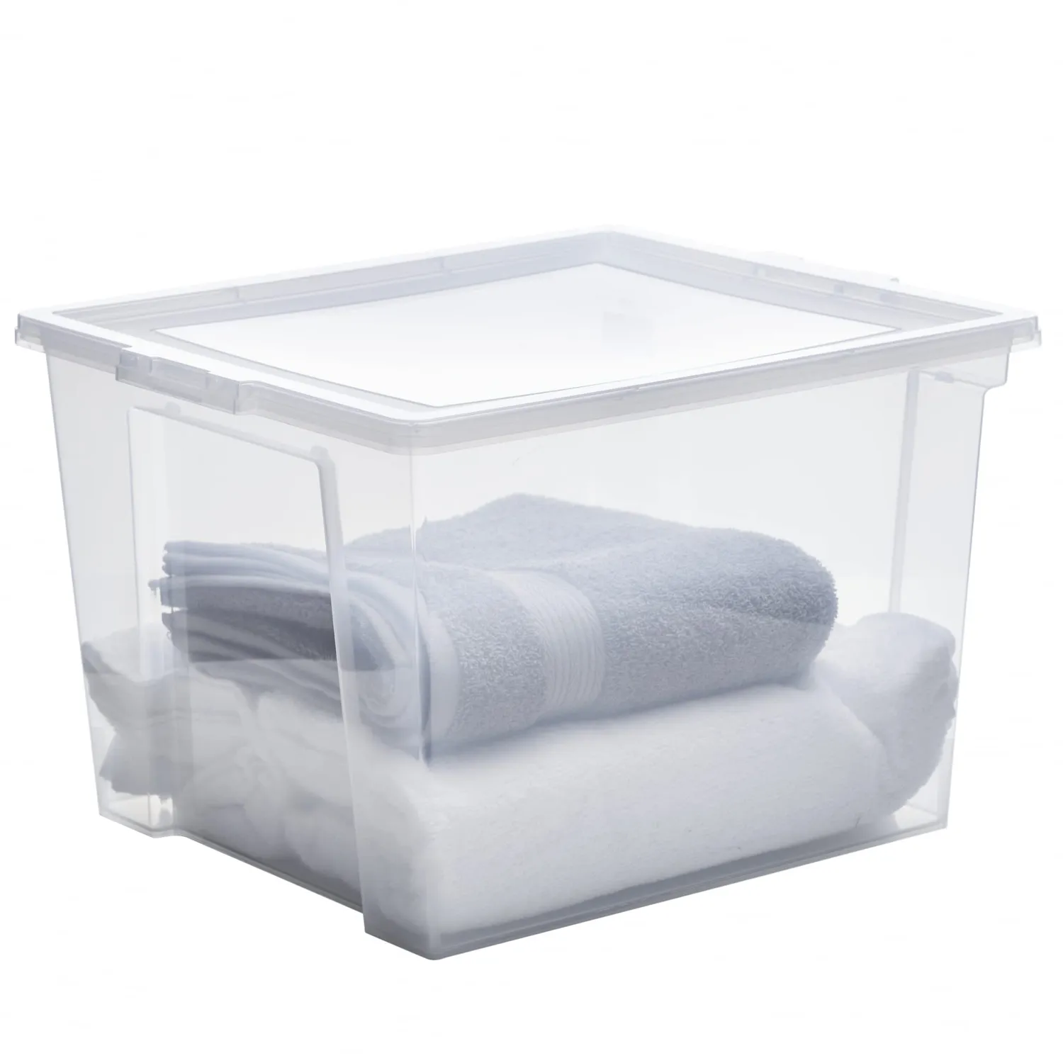Iris Ohyama DDUSB-M Box 30 L 6er-Set transparent