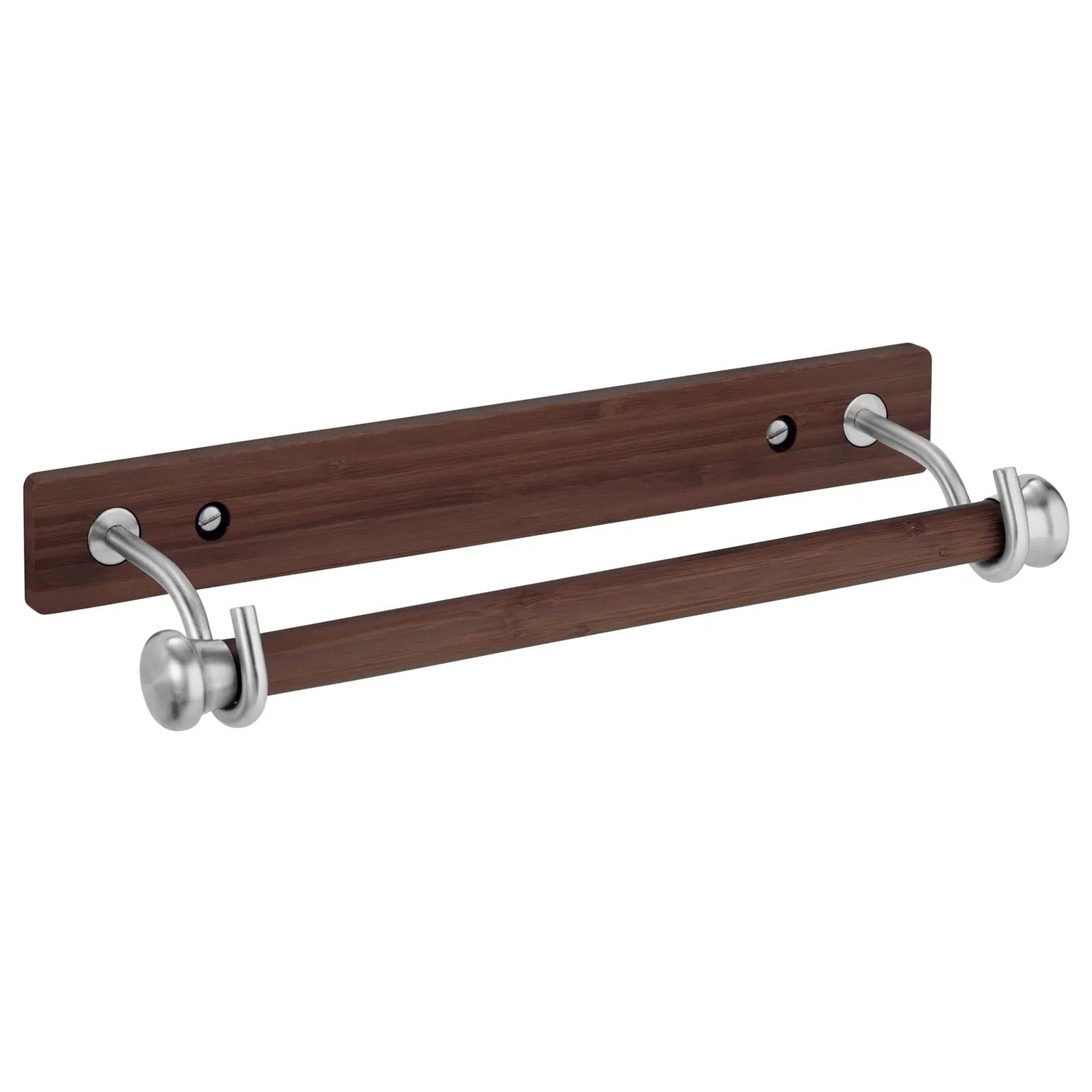 mDesign Küchenrollenhalter Wand Bambus espresso