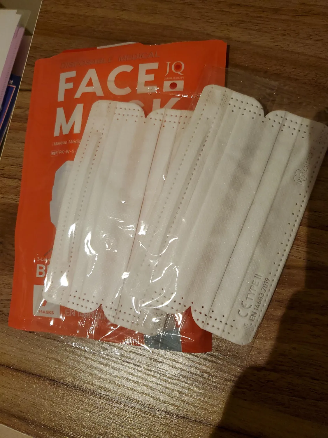 Iris Ohyama Mask PK Einwegmaske Größe S Weiß 105 Stück