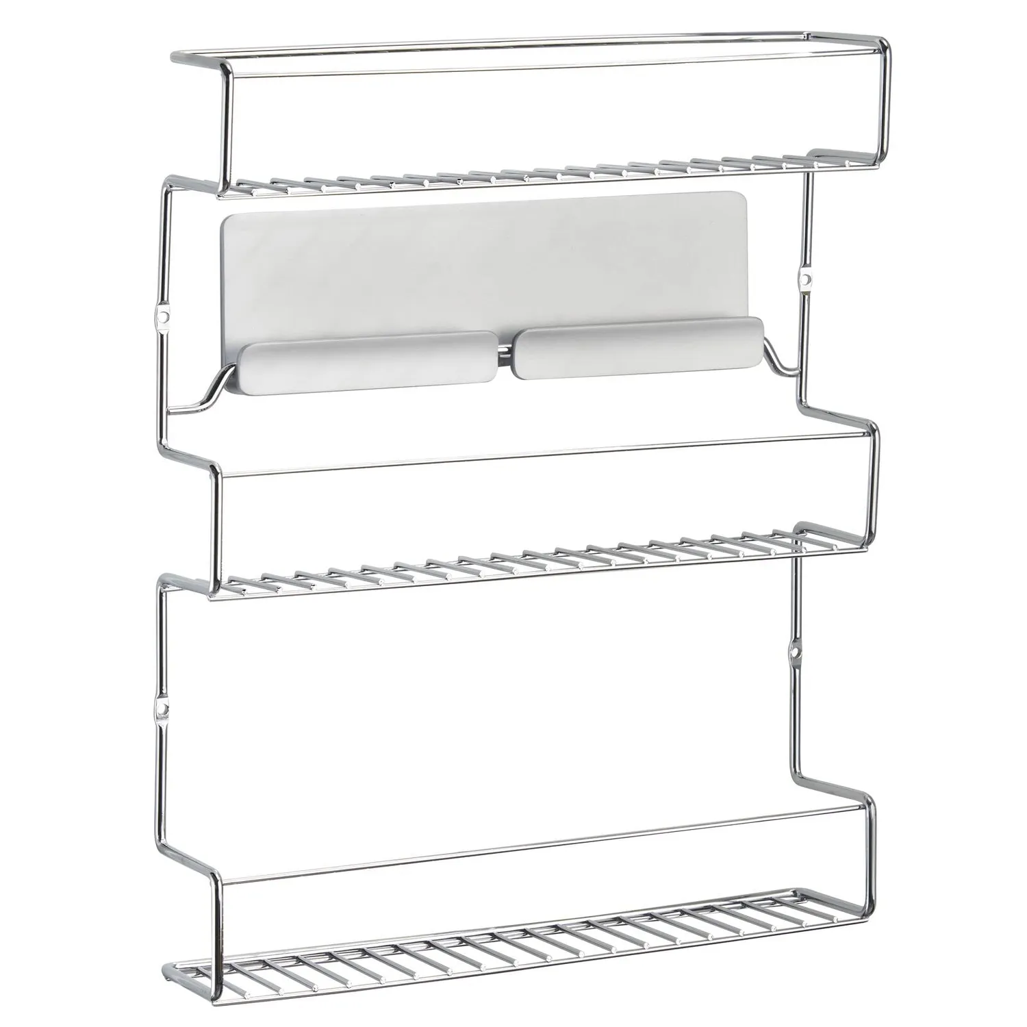 mDesign AFFIXX Gewürzregal selbstklebend 2er-Set Metall