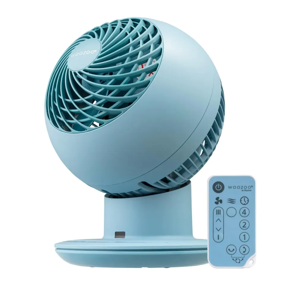 Iris Ohyama Woozoo PCF-SC15T Tischventilator Mattblau leise