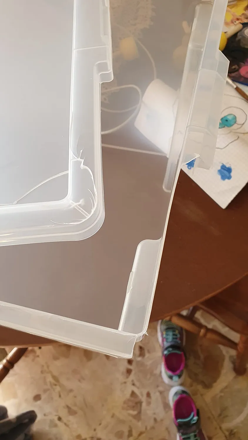 Iris Ohyama USB-M Aufbewahrungsbox 30L 6er Set transparent