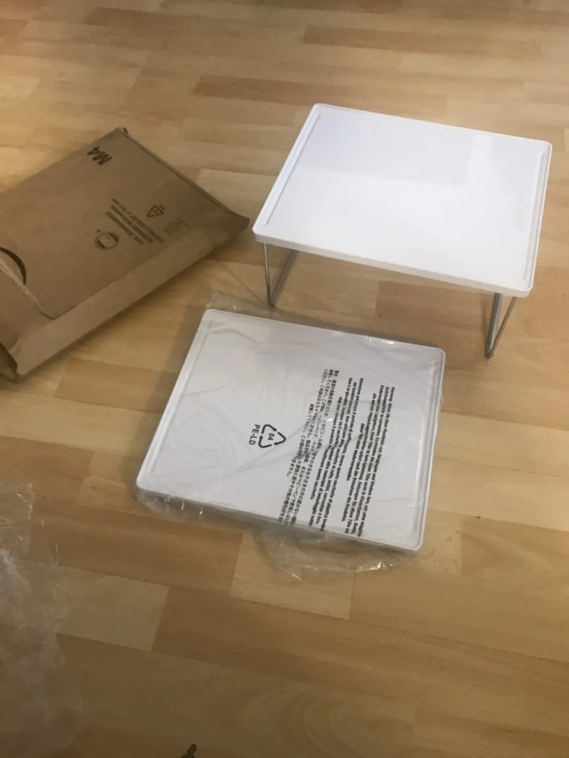 mDesign Schrankregal 2er-Set creme 2 Etagen