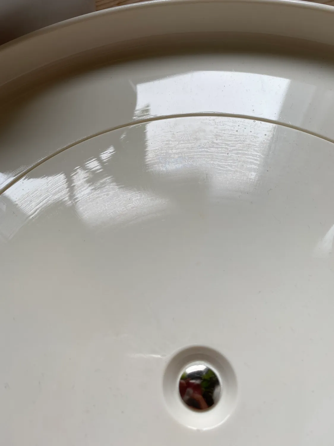 mDesign Gewürzregal drehbar rund creme BPA-frei