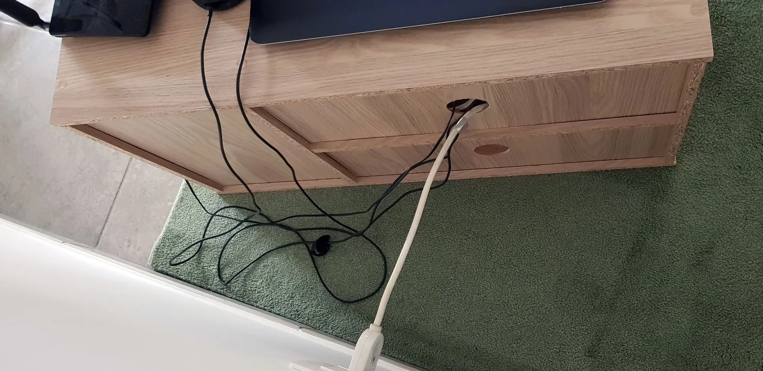 Iris Ohyama MDB-3S TV-Schrank hellbraun für 43 Zoll