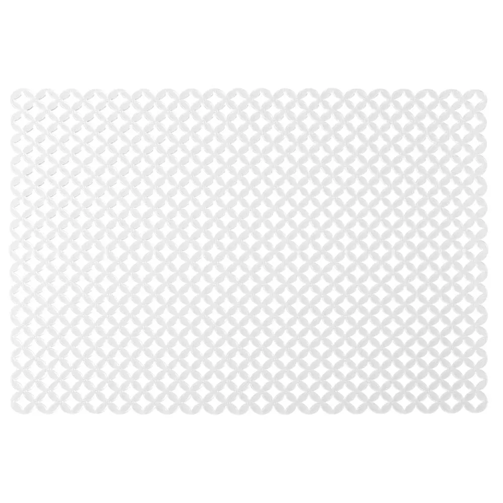 mDesign Spülbeckeneinlage Abtropfmatte 2er-Set durchsichtig
