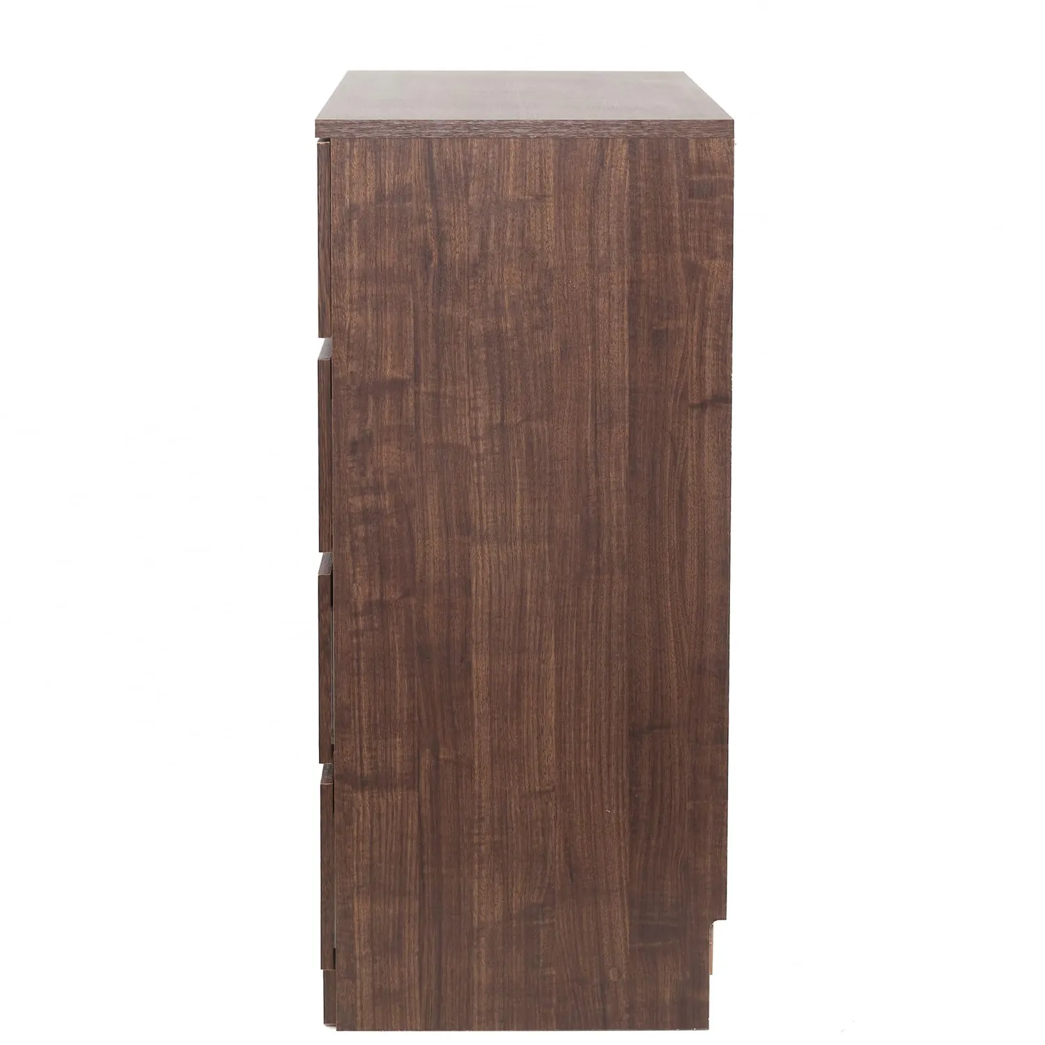 Iris Ohyama Wooden Chest WCH-590 Kommode braun 4 Schubladen