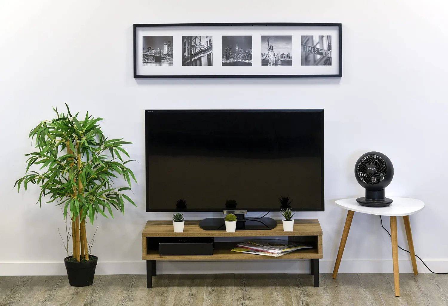 Iris Ohyama WAB-950 TV-Tisch 95 cm Aschbraun bis 40 Zoll
