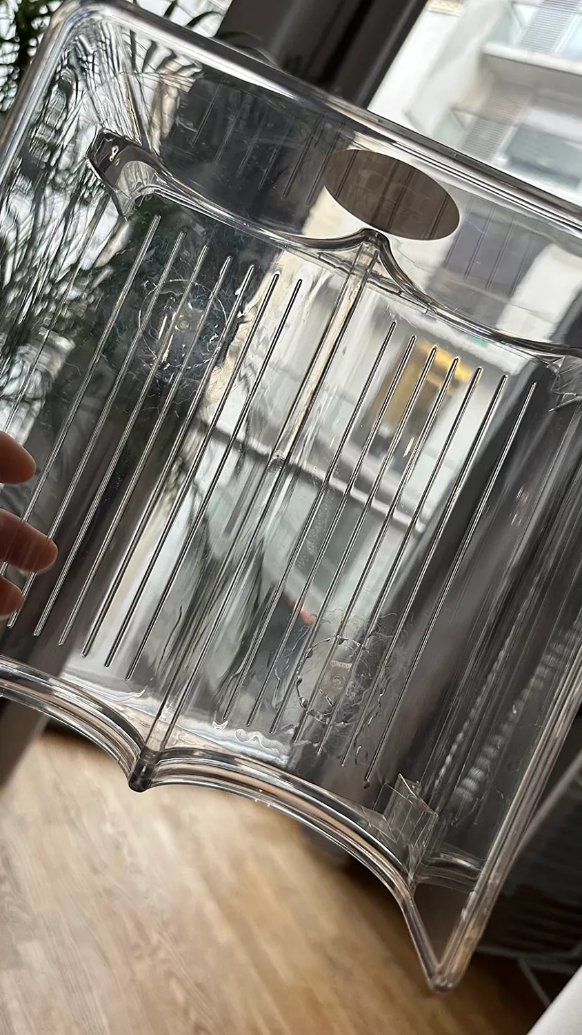M Design Weinständer Flaschenhalter 8 Flaschen transparent
