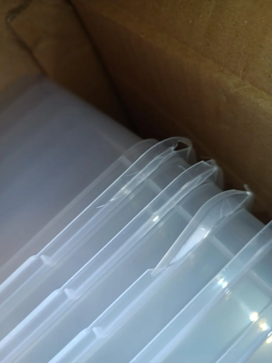 Iris Ohyama CNL-5 Aufbewahrungsbox 5L 20er-Set transparent