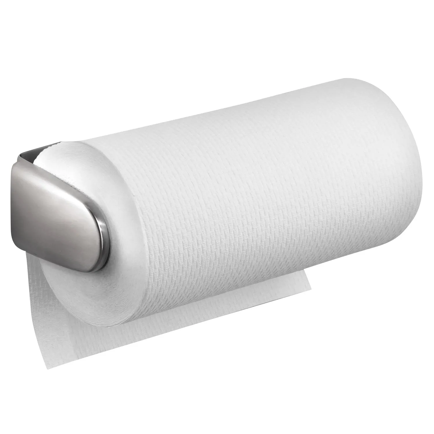 mDesign Küchenrollenhalter Wand Edelstahl Gebürstet