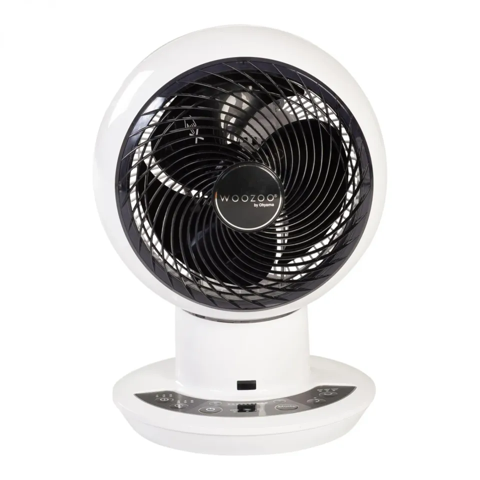 Iris Ohyama Woozoo PCF-SDC18T Tischventilator weiß 10 Stufen