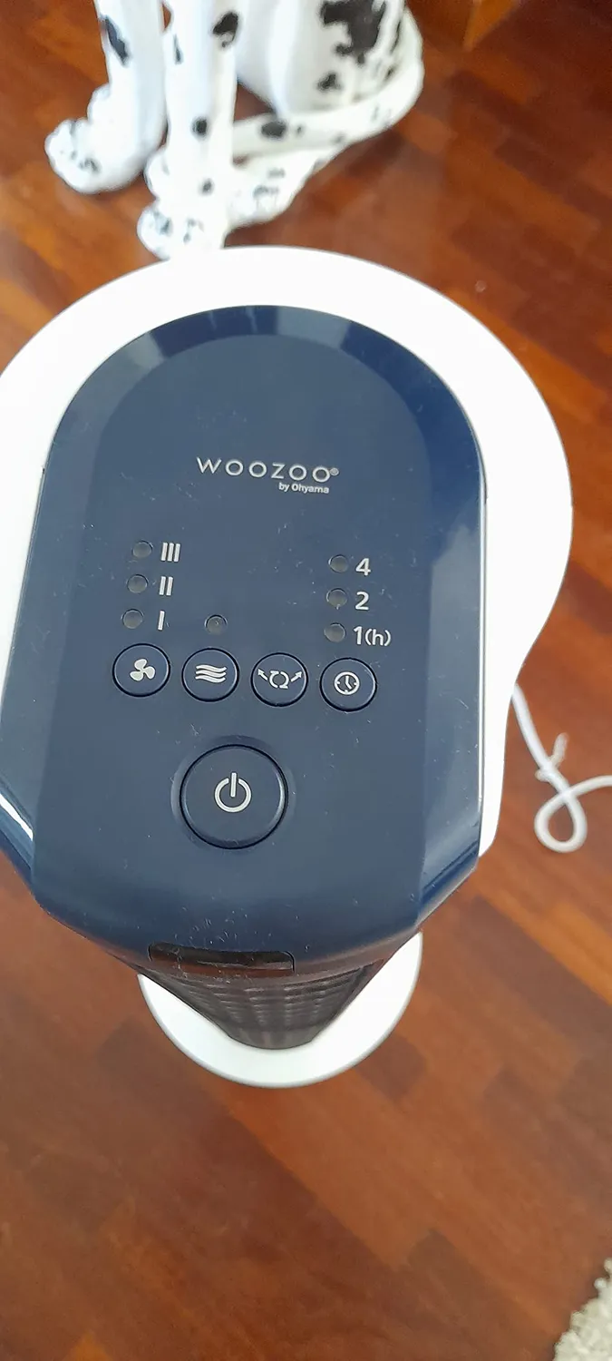 Iris Ohyama Woozoo TWF-C82T Turmventilator weiß leise