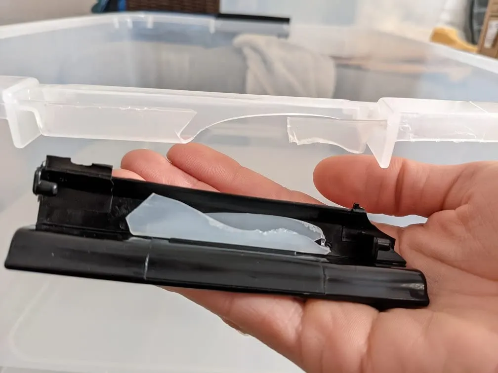 Iris Ohyama TB-30 Aufbewahrungsbox 30L 6er-Set transparent