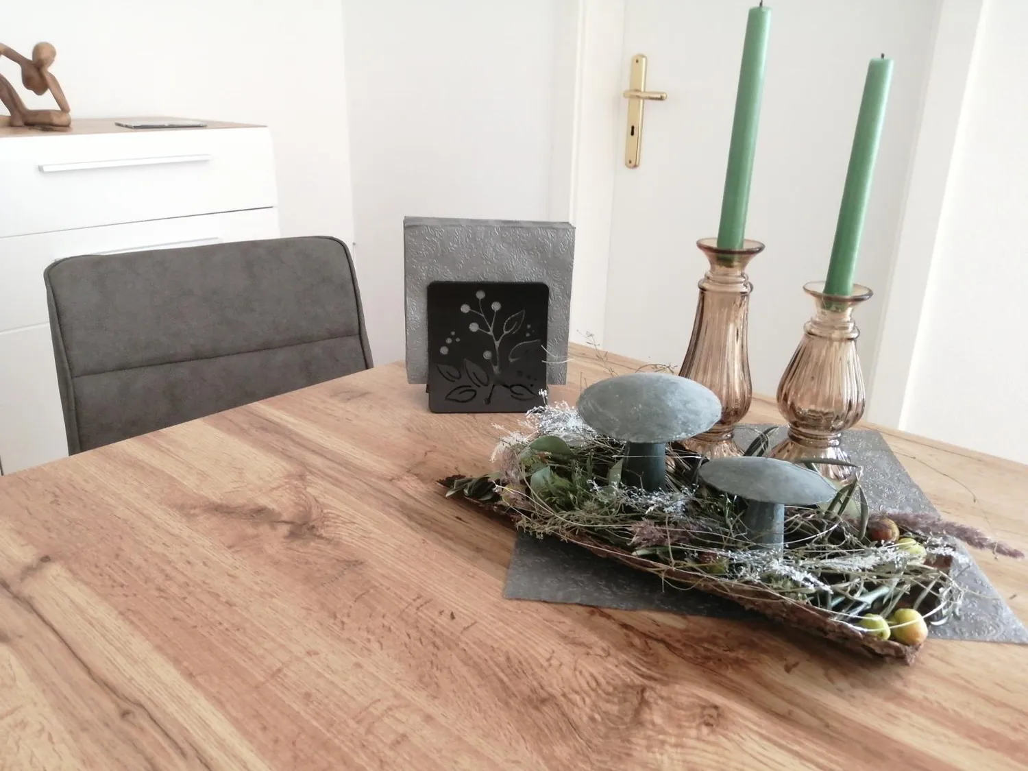 mDesign Serviettenhalter Serviettenspender Metall weiß