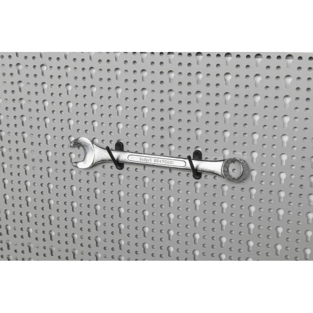 Kreher XL Lochwand Werkzeugwand 120 cm 52tlg hellgrau Metall