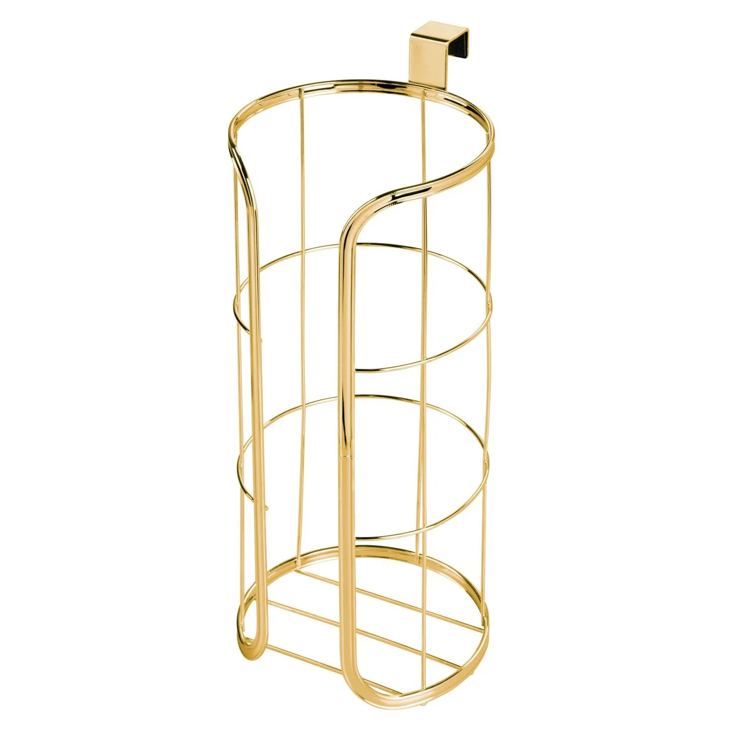mDesign Ersatzrollenhalter Metall messingfarben 3 Rollen