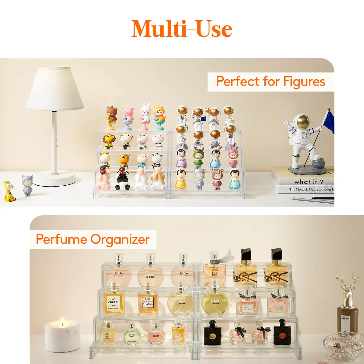 Lifewit Acryl Display Stand Aufsteller 1er-Pack Medium
