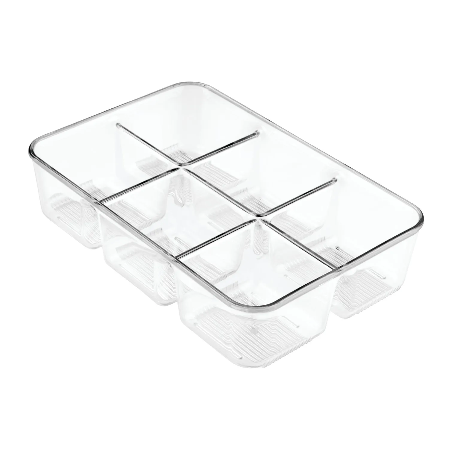 mDesign Teebox Aufbewahrungsbox transparent groß