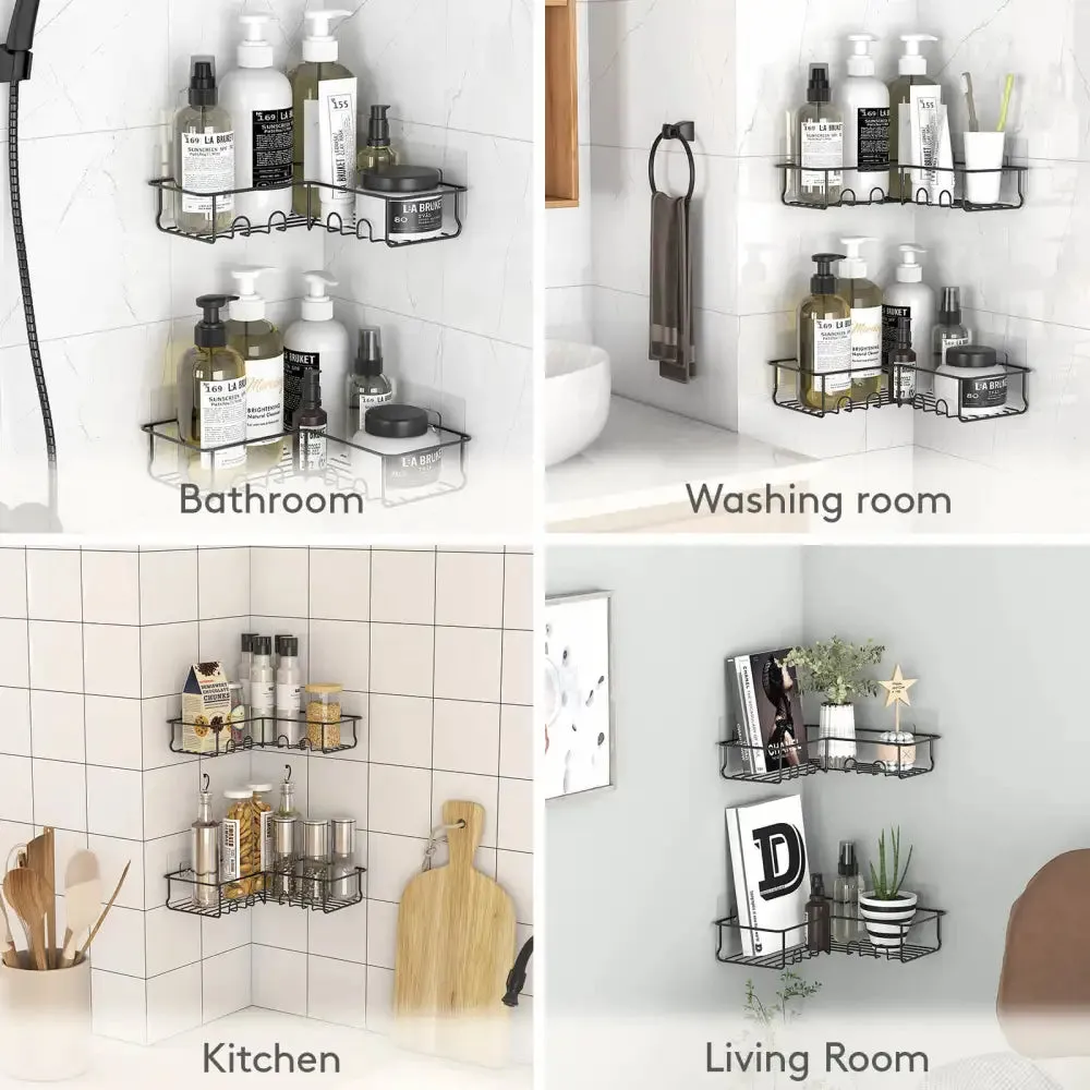 Lifewit Duschregal Ecke Duschablage 3er Set ohne Bohren