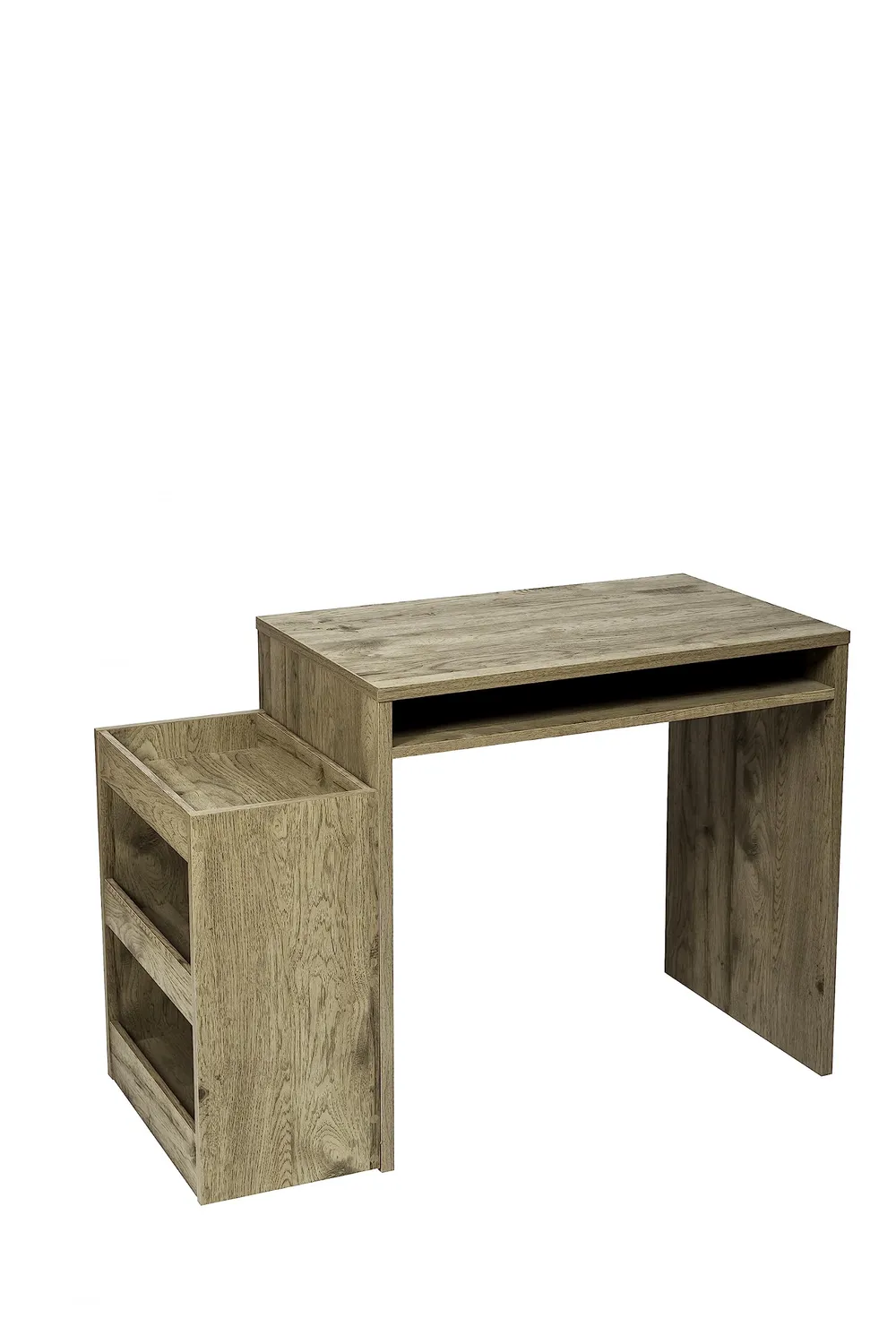 Iris Ohyama WDK-800 Schreibtisch 80x50 Holz mit Regal