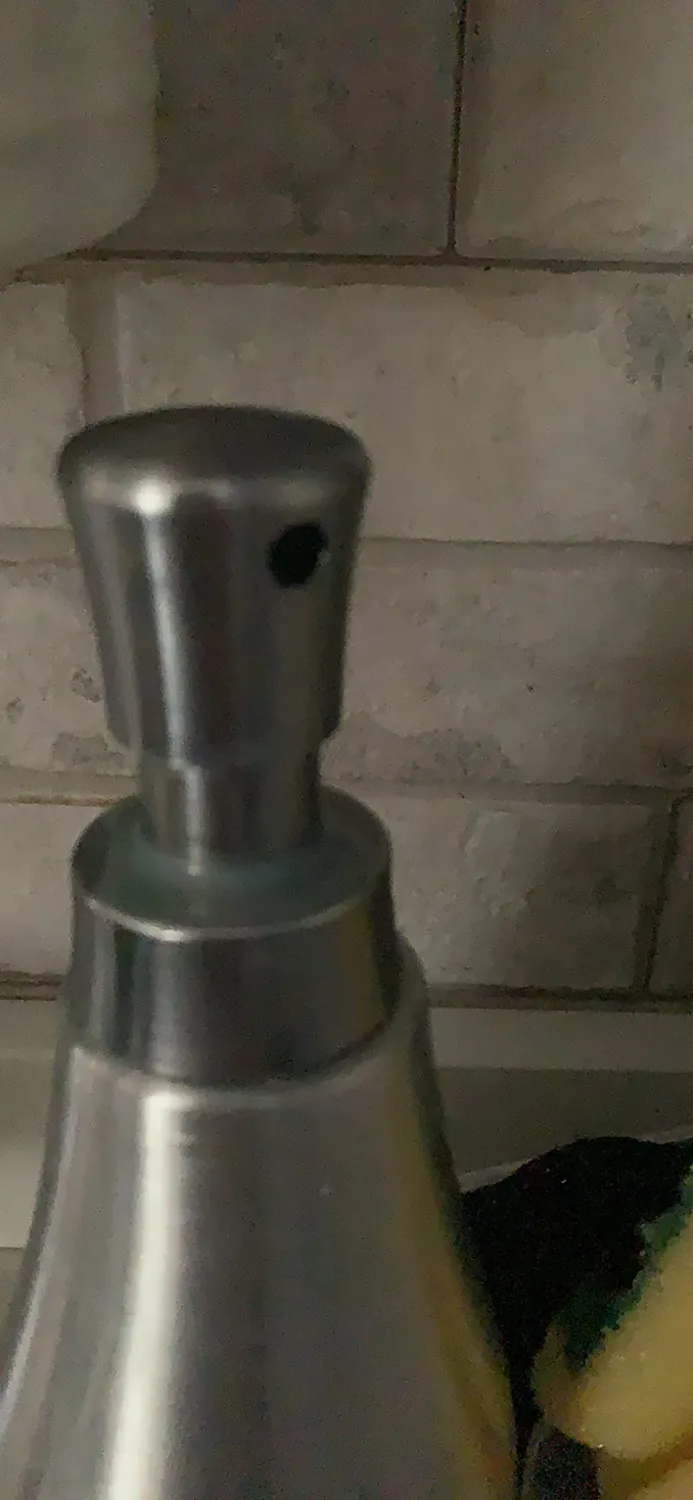 mDesign Seifenspender Aluminium 237 ml Silber Spender