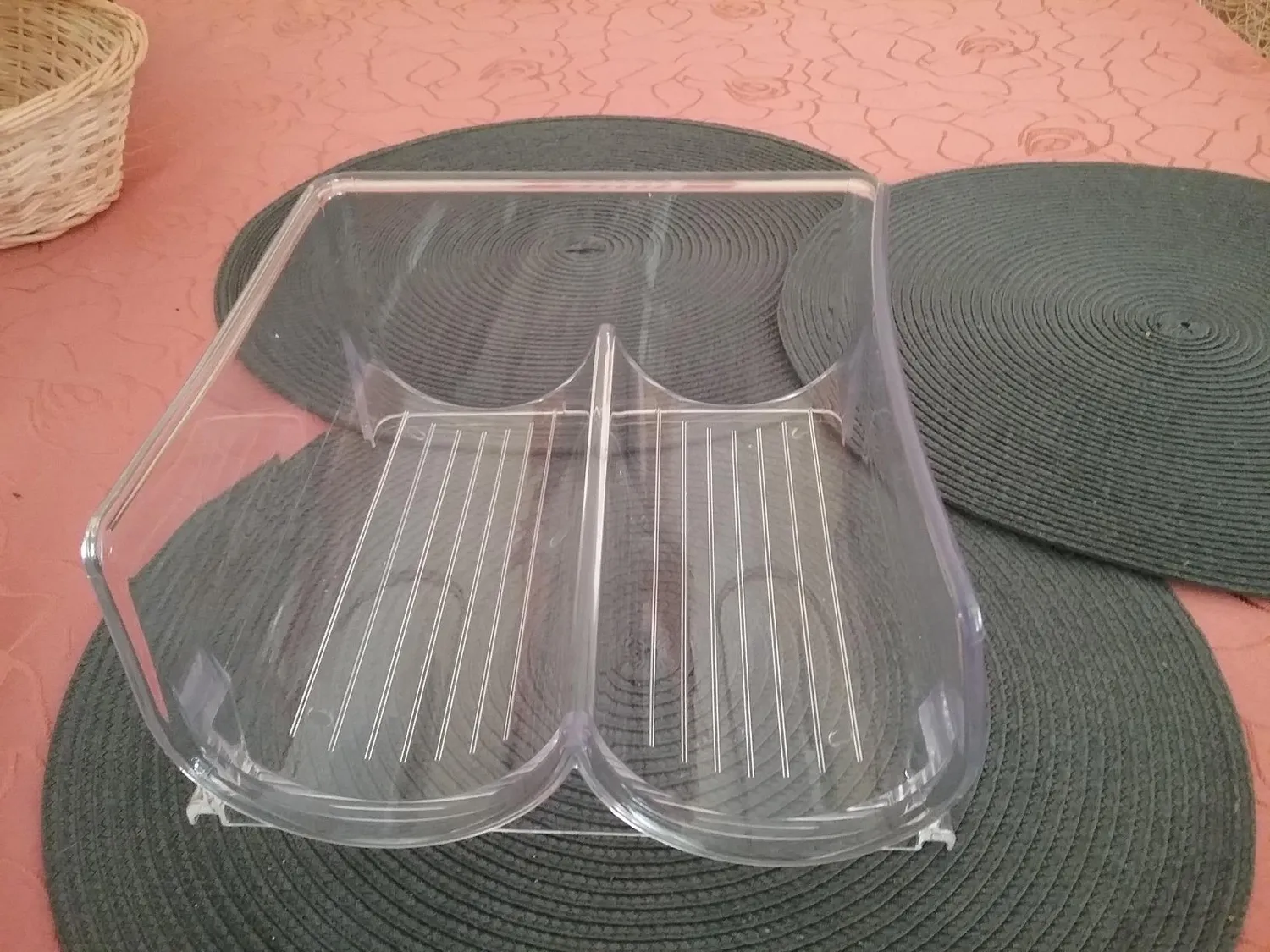 M Design Weinständer Flaschenhalter 8 Flaschen transparent