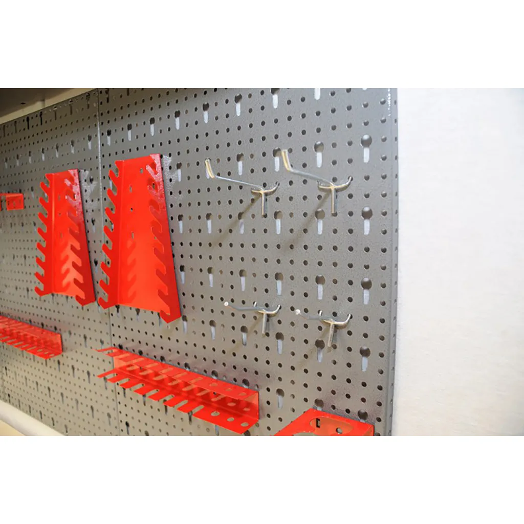 Kreher Werkzeuglochwand Metall 120x60cm 2er-Set mit Haken