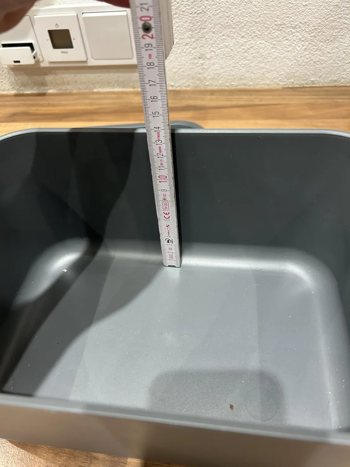 Iris Ohyama SNL-MD Aufbewahrungsbox Grau 22L 3er-Set mit Deckel
