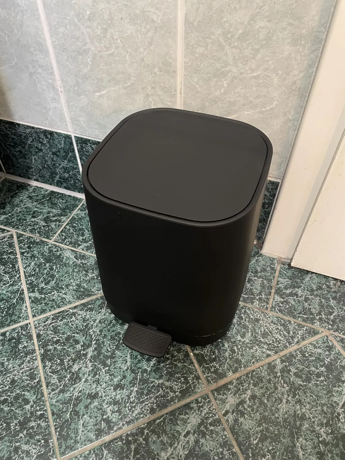 Black Mülleimer Bad 5L dunkelgrau Softclose
