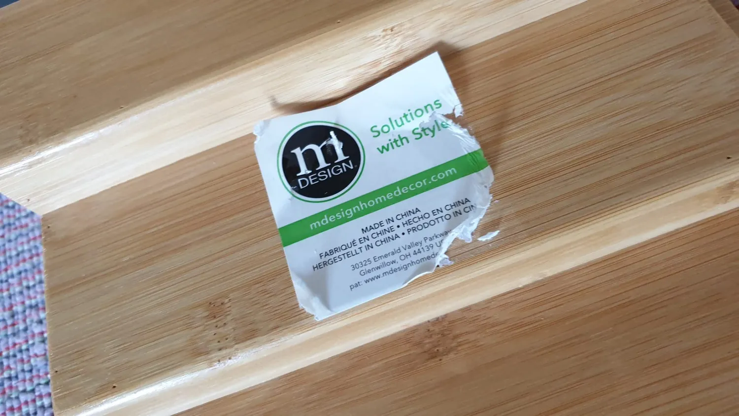 mDesign Gewürzregal Bambus naturfarben ausziehbar 3-stufig
