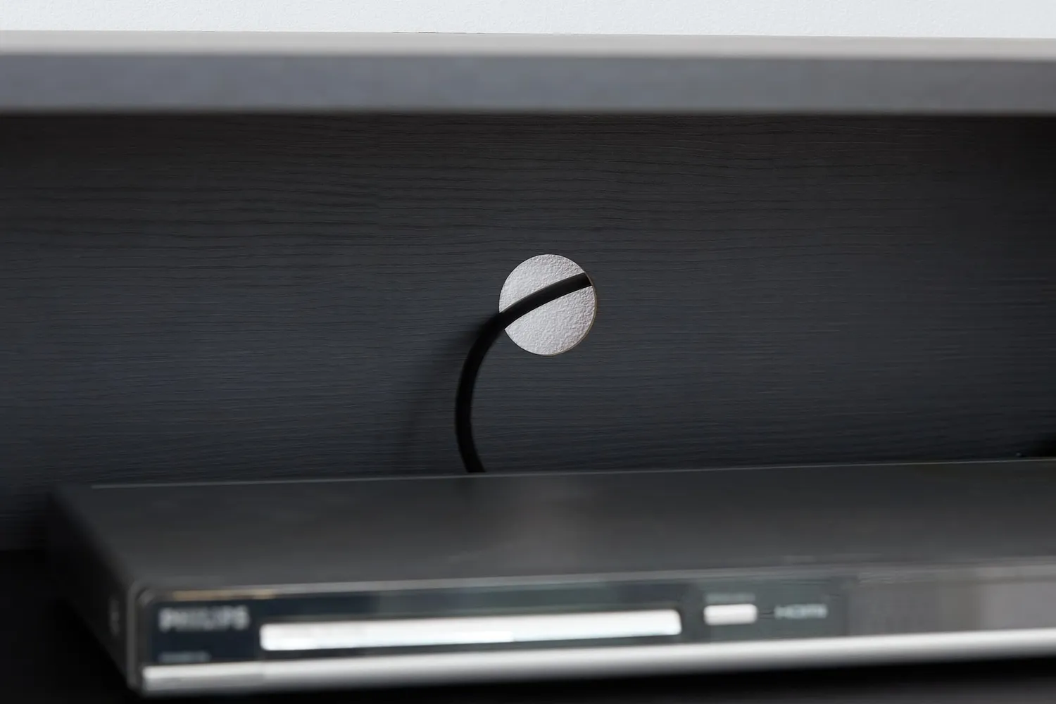 Iris Ohyama BAB-180A TV Lowboard 180 cm schwarze Eiche