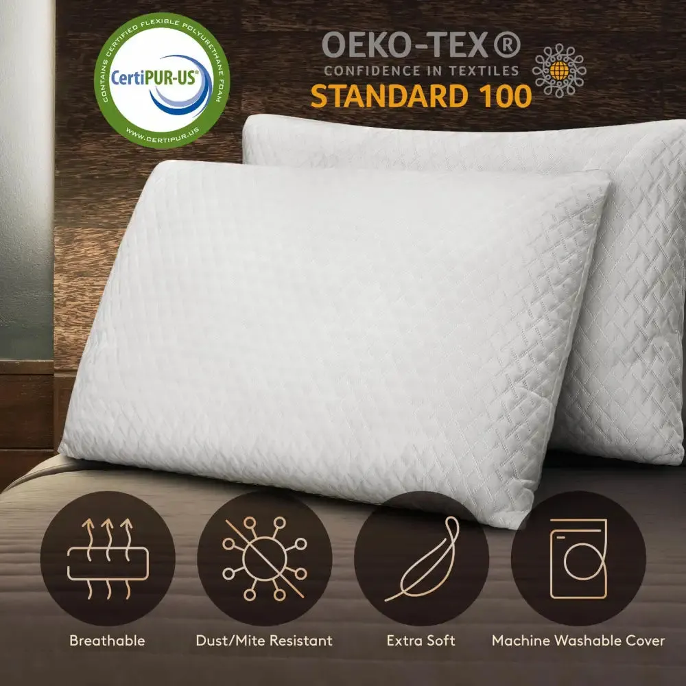 Lifewit Kopfkissen Queen Memory Foam Kühlend